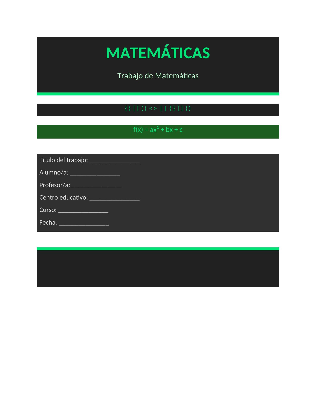 Portada Portada de Matemáticas — Moderna