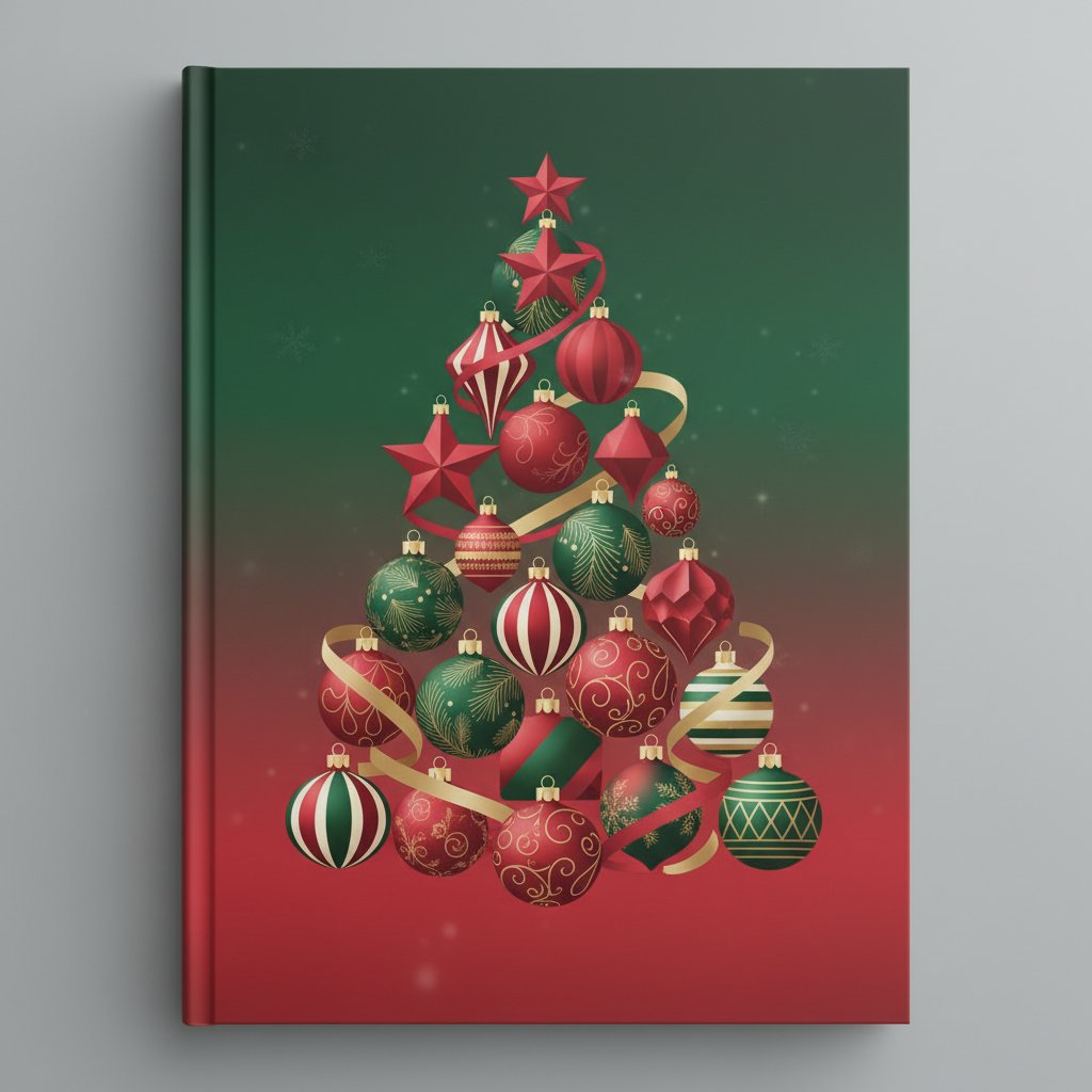 Diseño Clásico Rojo y Verde