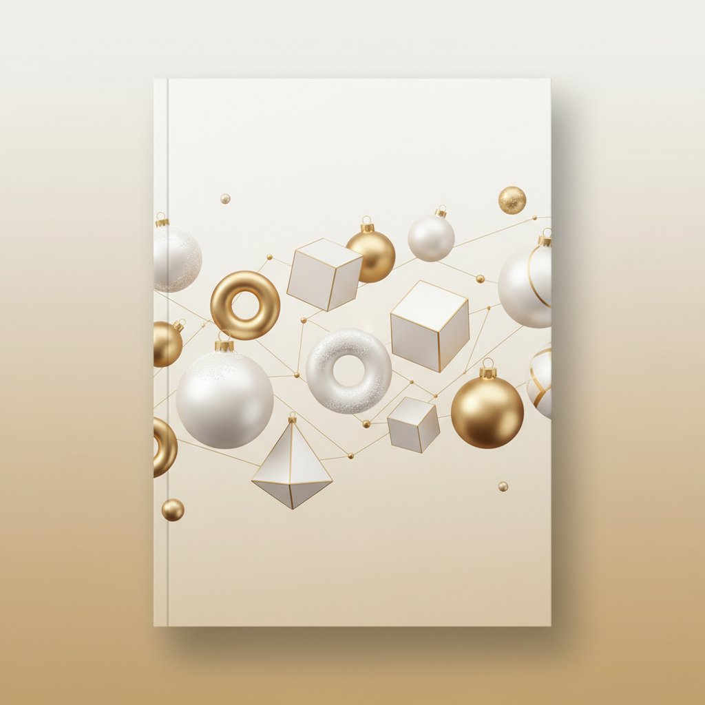 Estilo Minimalista Blanco y Dorado