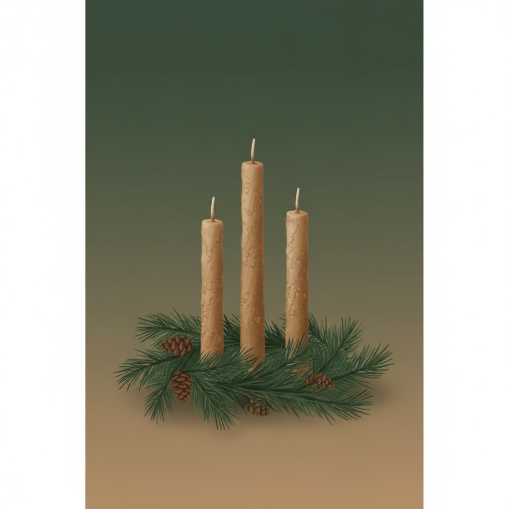 Velas Naturales de Pino