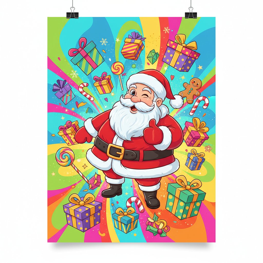 Cartel Divertido y Colorido