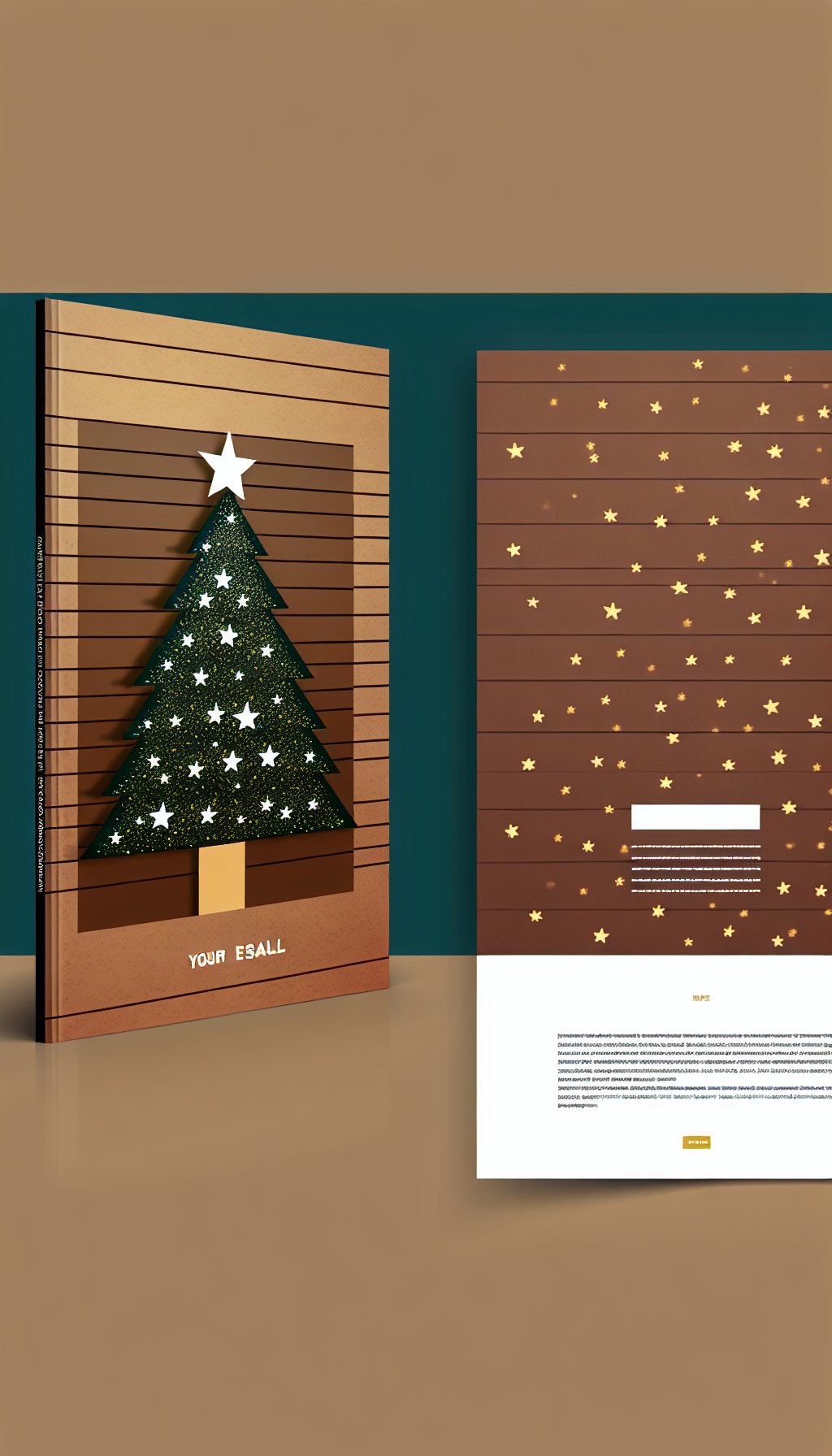 Árbol Clásico con Estrellas