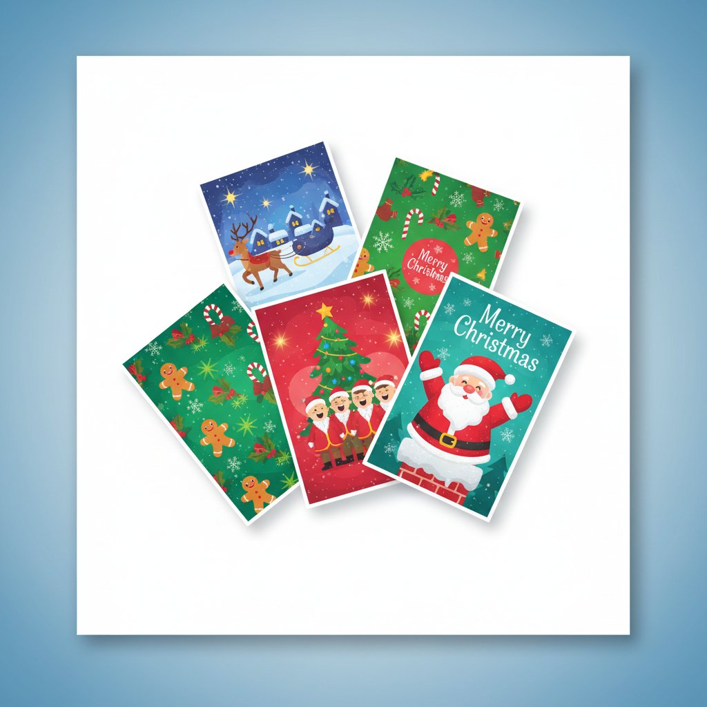 Tarjetas Navideñas Creativas