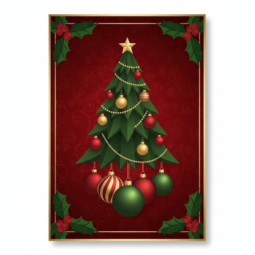 Diseño Clásico de Navidad