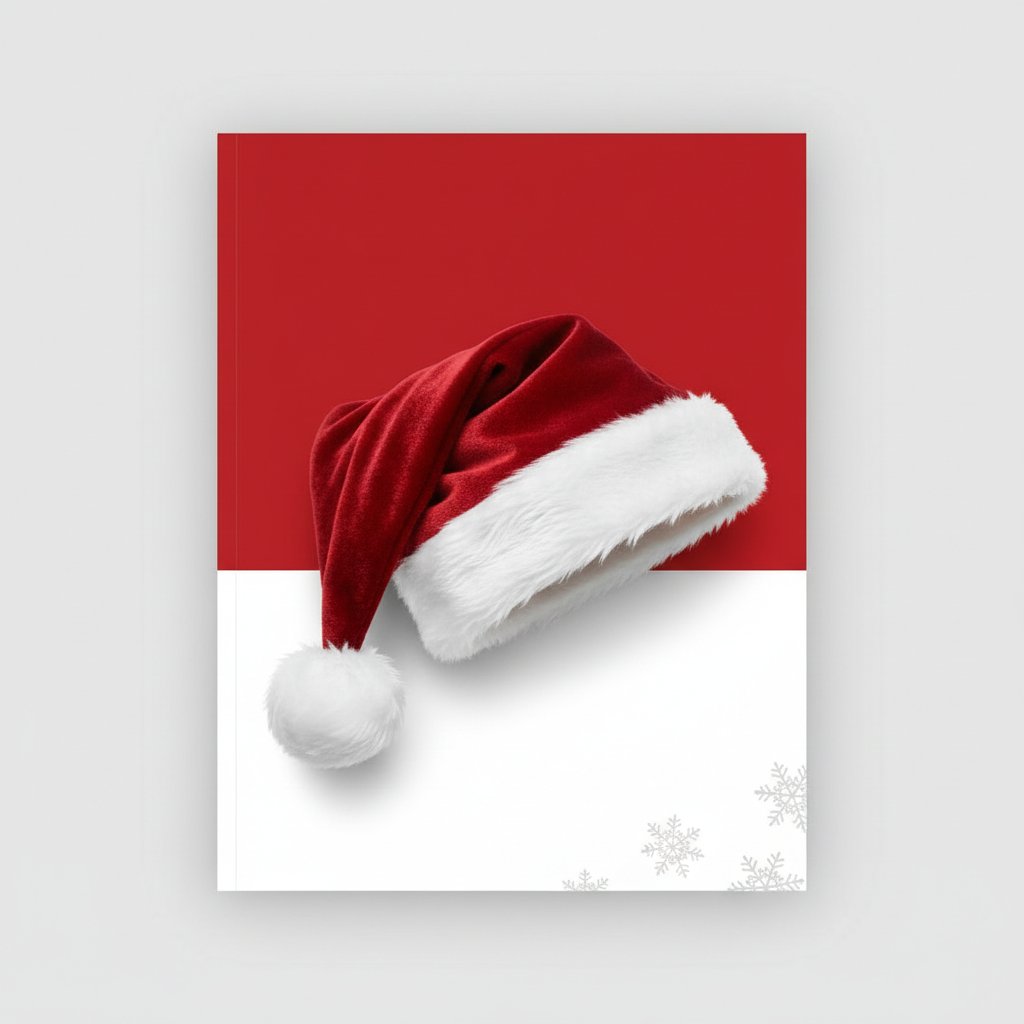 Gorro de Navidad Clásico Rojo