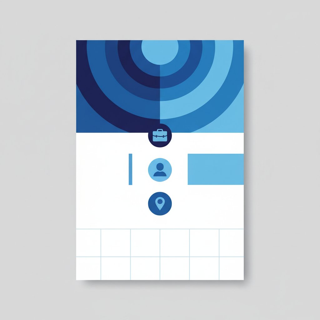 Diseño Moderno Azul