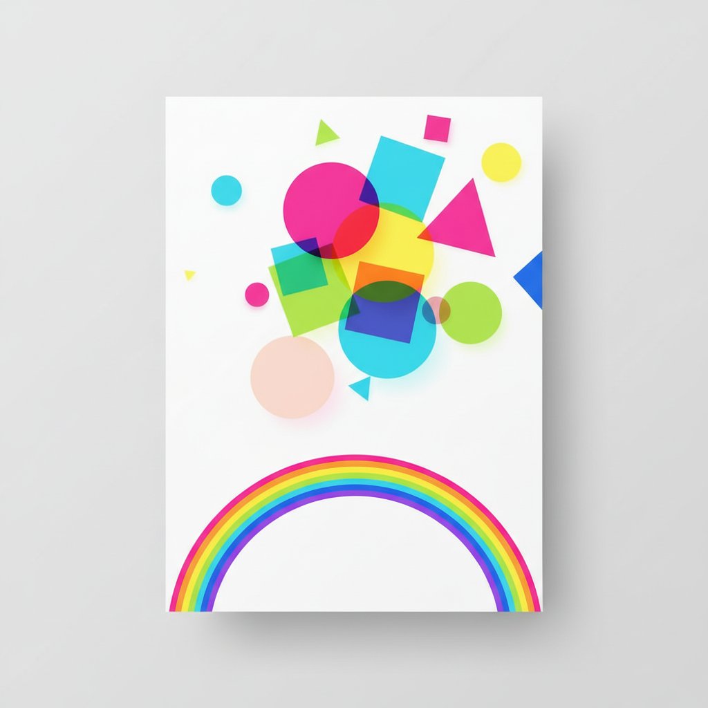 Diseño Minimalista Colorido