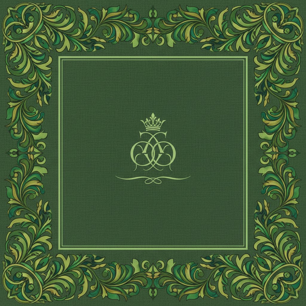 Plantilla Clásica Verde