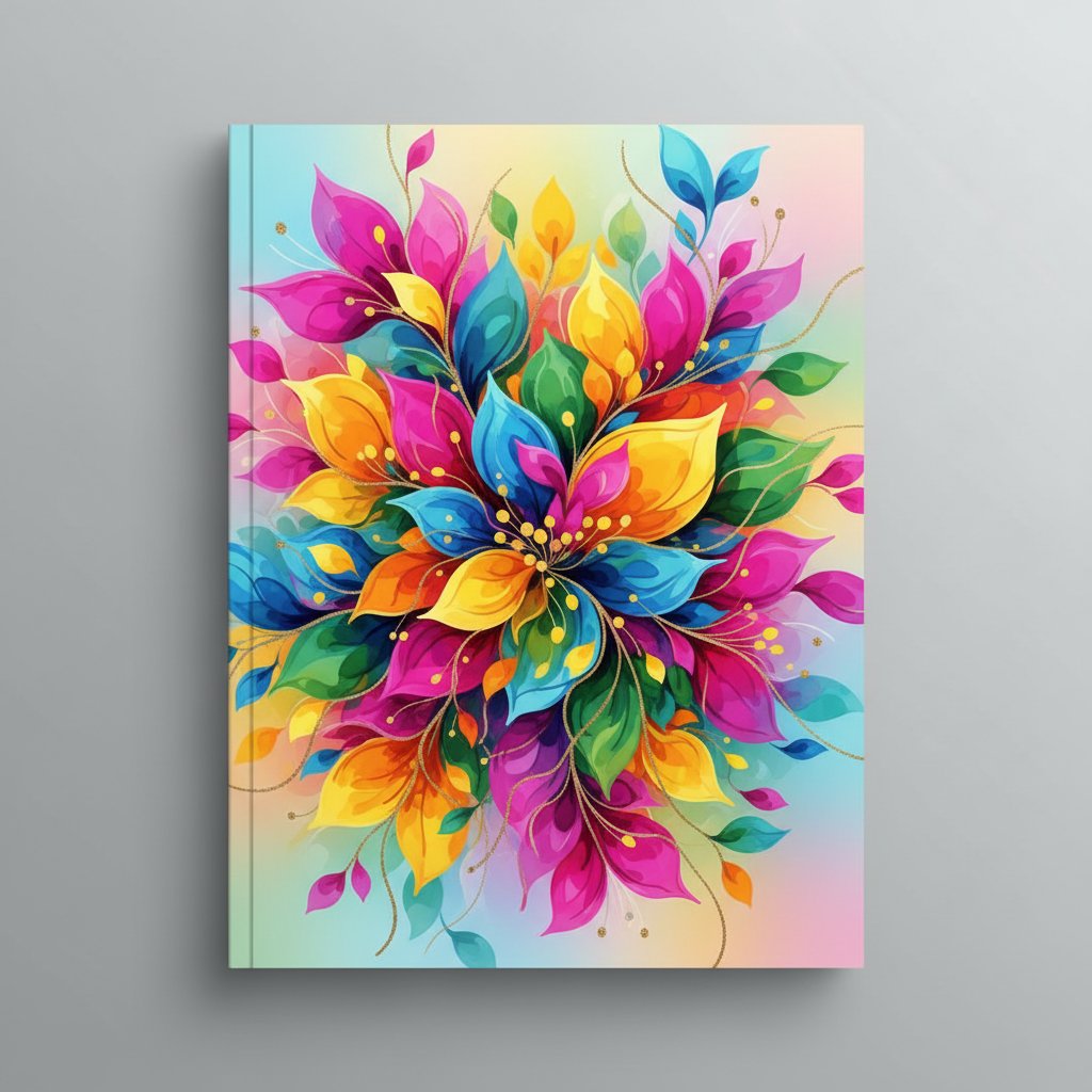 Plantilla Creativa Floral