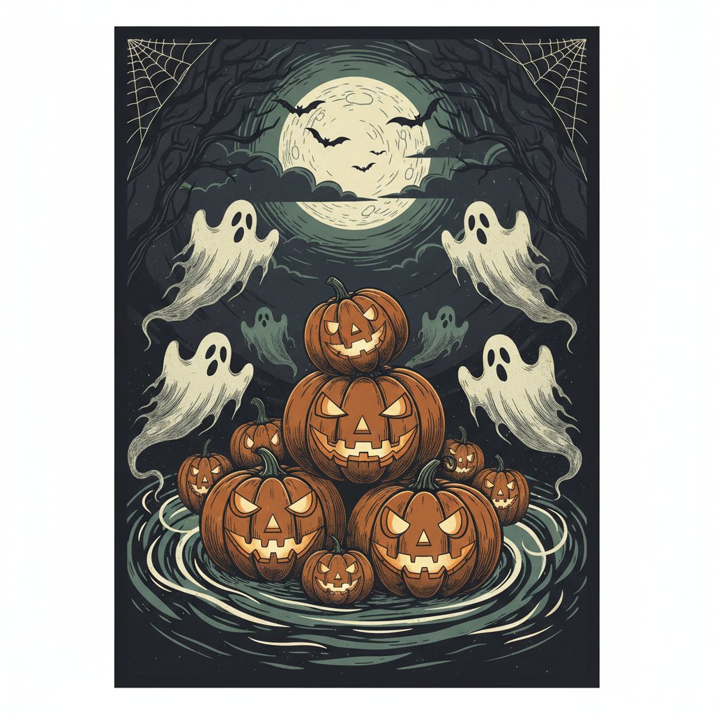 Diseño Clásico de Halloween