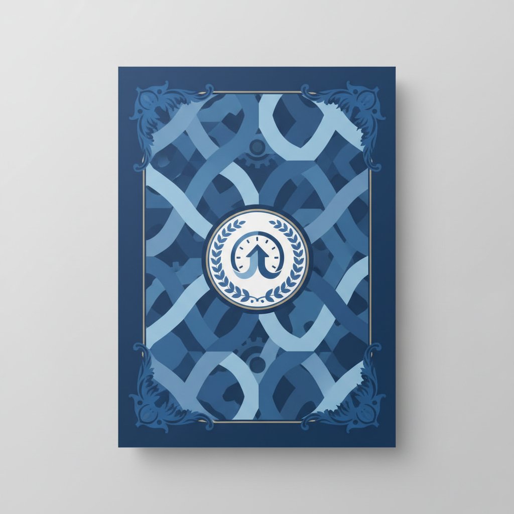 Plantilla Clásica Azul