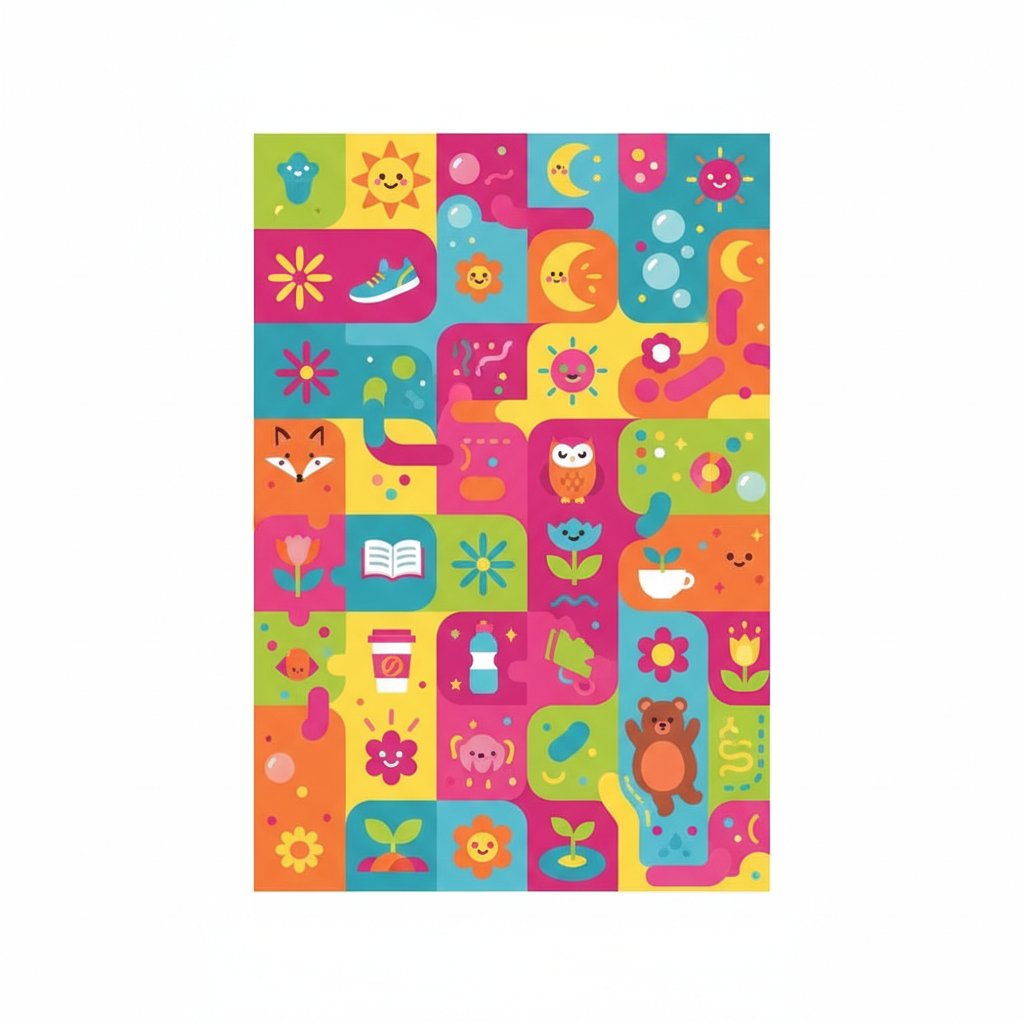 Plantilla Colorida y Divertida