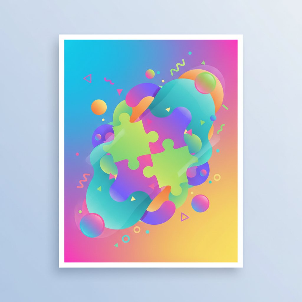 Diseño Moderno y Colorido