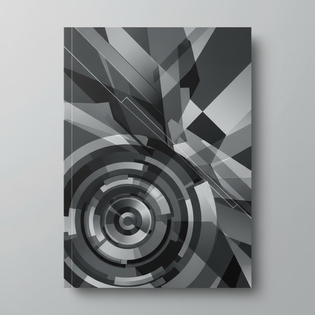 Portada Moderna en Tonos Grises