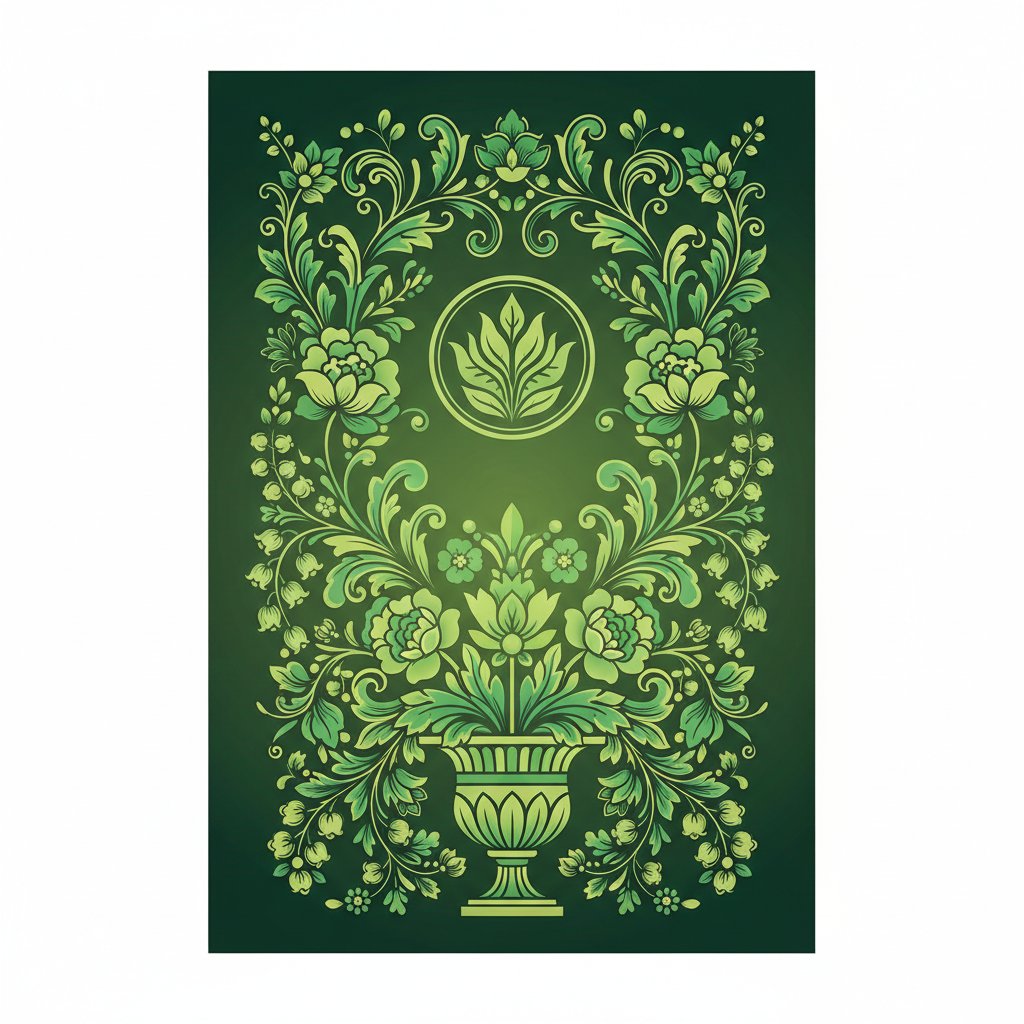 Portada Clásica Verde