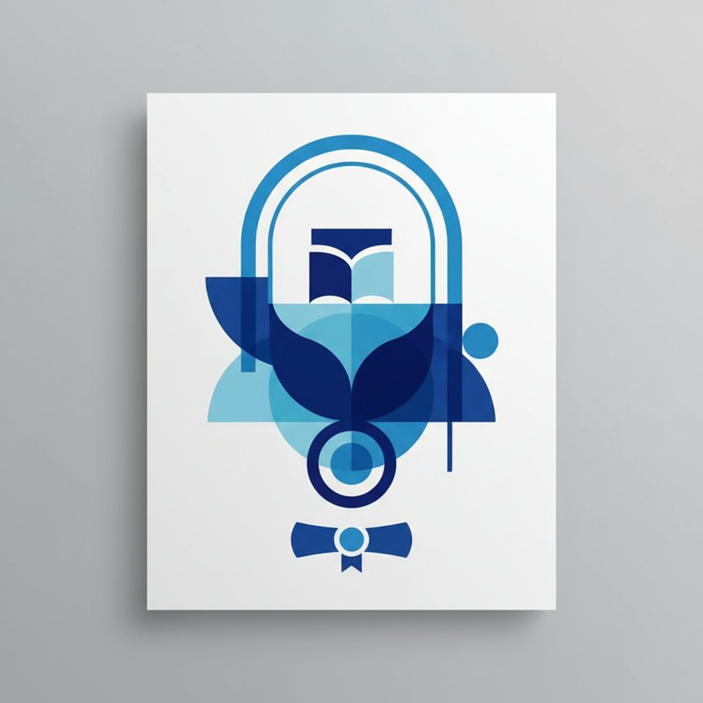 Diseño Minimalista Azul