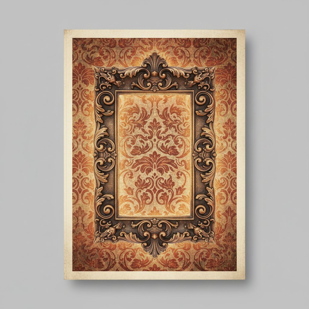 Borde Retro Estilo Vintage