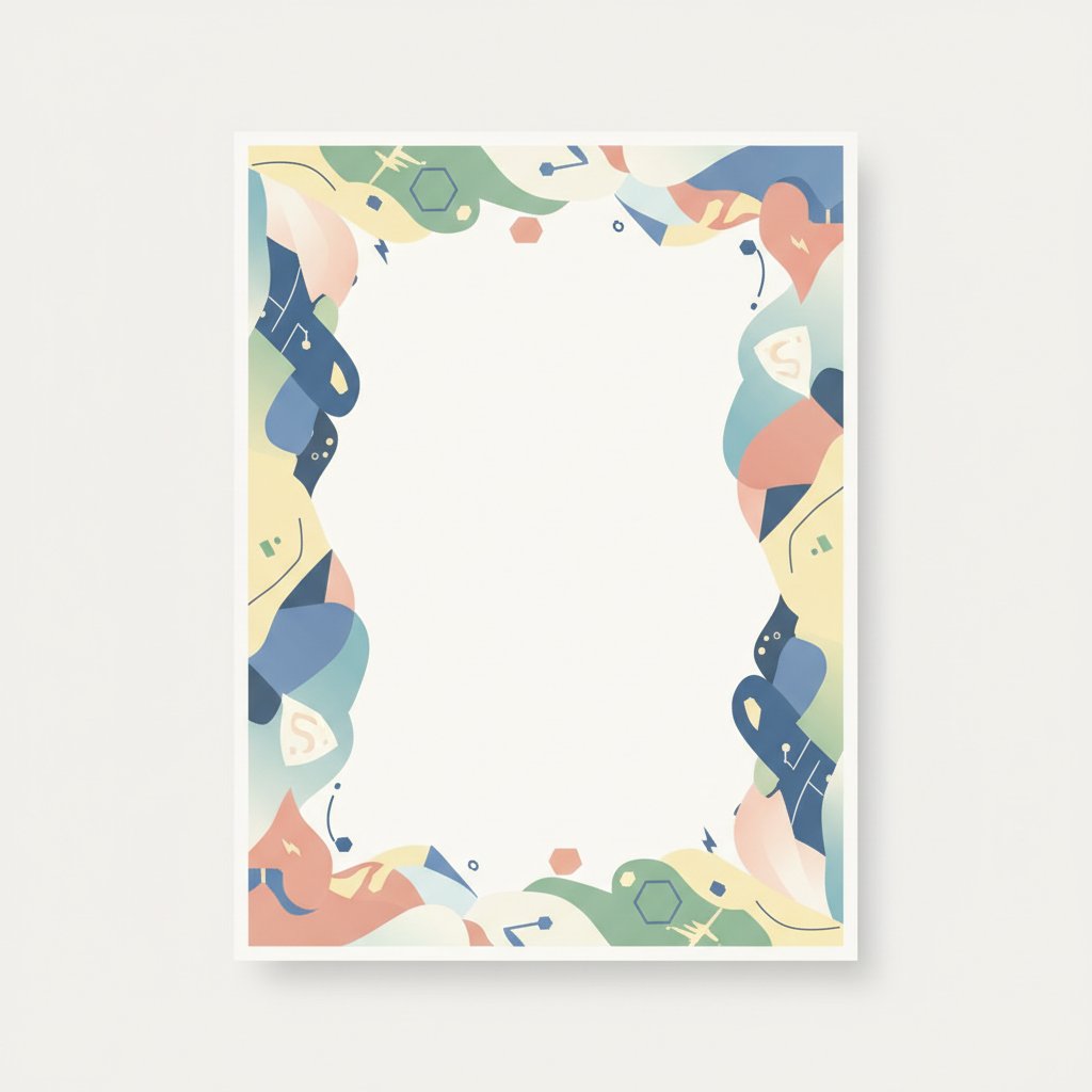 Borde Minimalista de Superhéroes