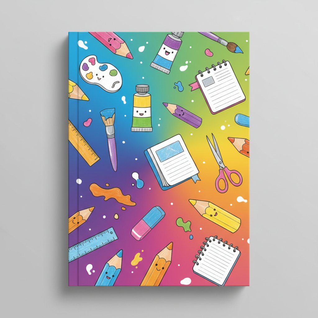 Marco de Lápices Divertidos