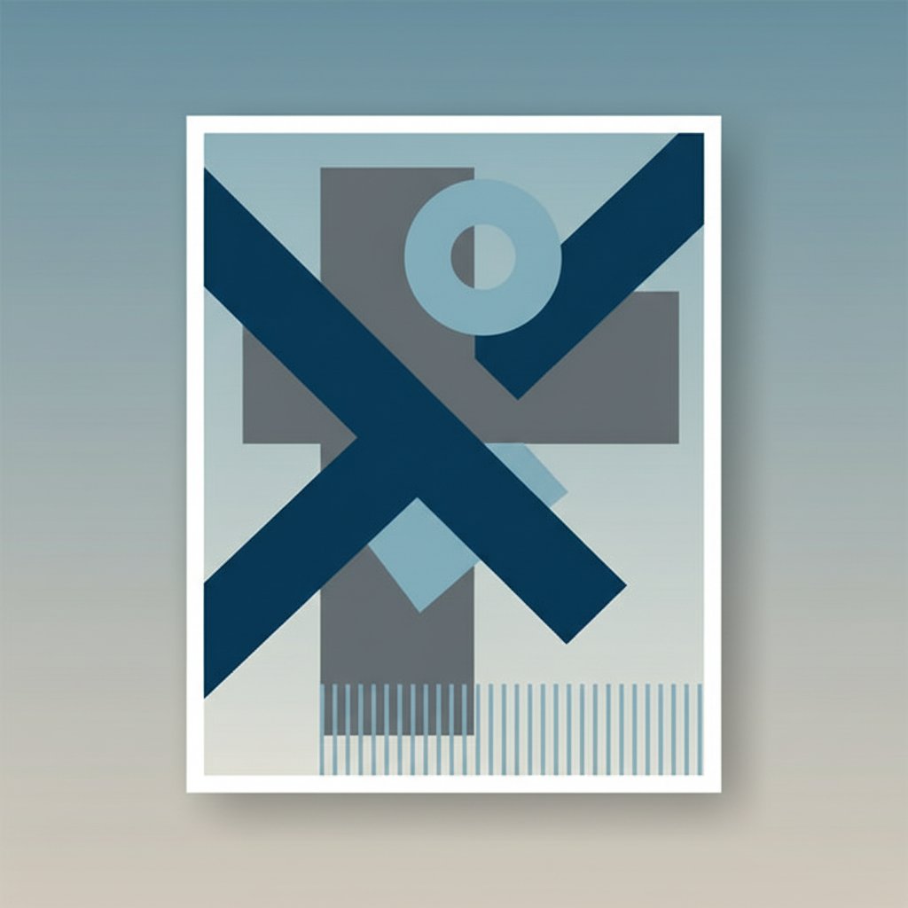 Diseño Minimalista Azul
