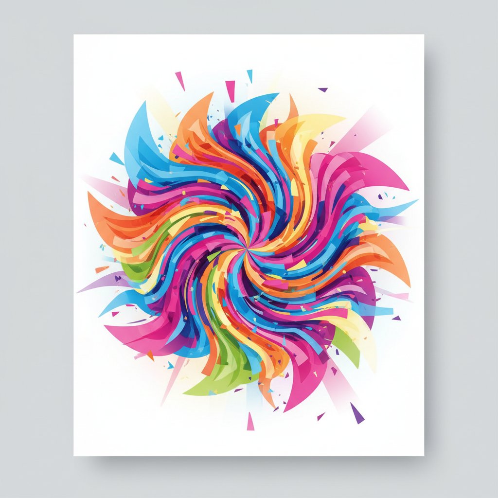 Diseño Moderno en Colores Vibrantes