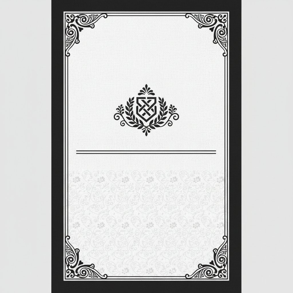 Estilo Clásico en Blanco y Negro