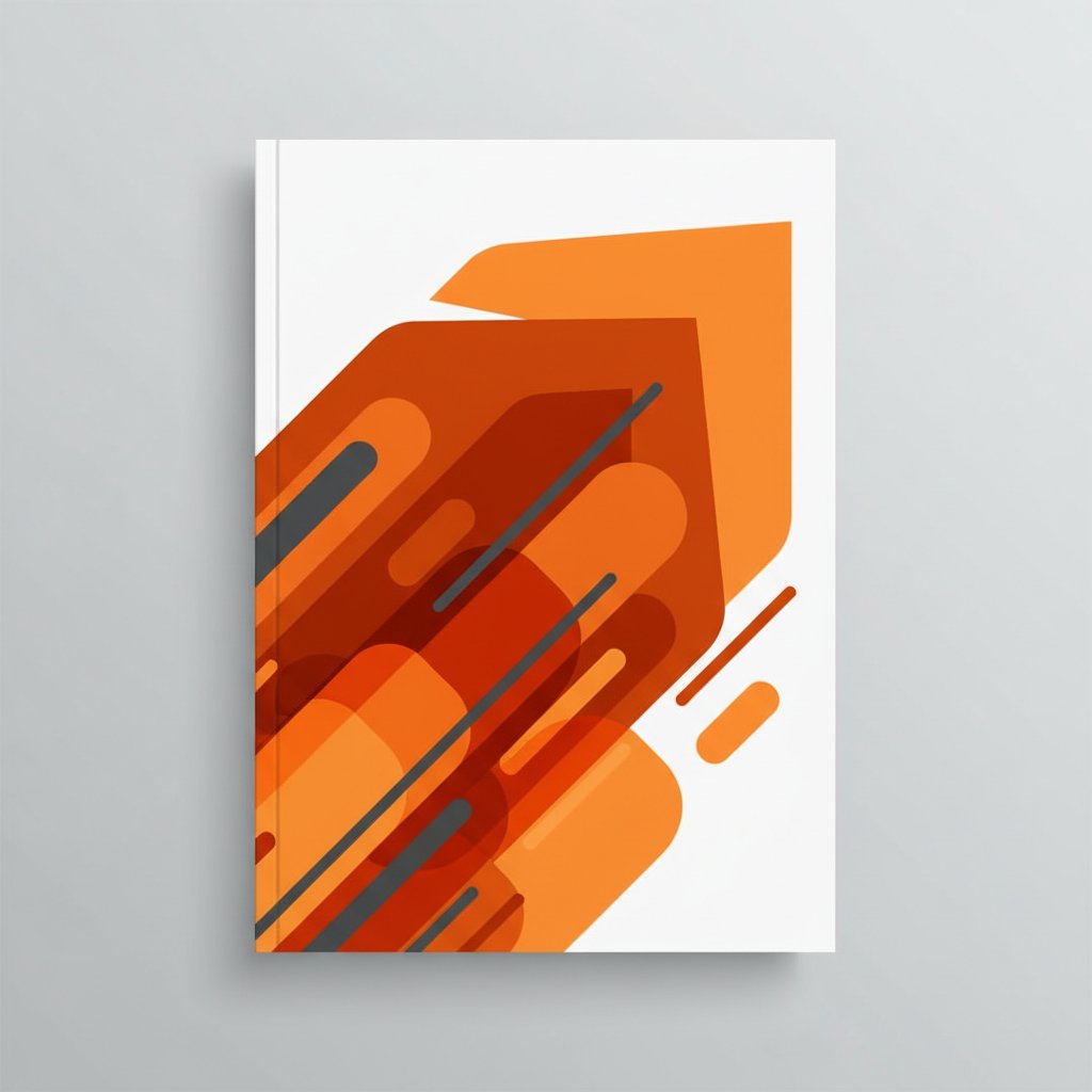 Diseño Moderno Naranja