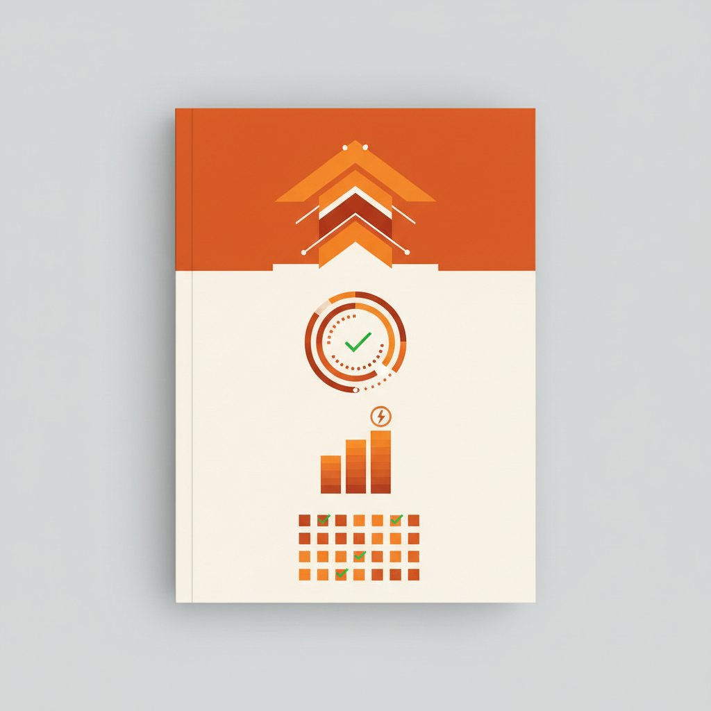 Diseño Minimalista en Naranja