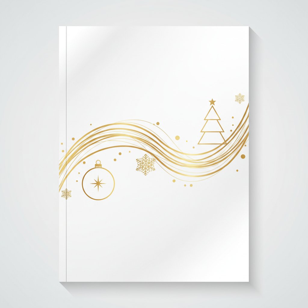 Estilo Minimalista Blanco y Dorado
