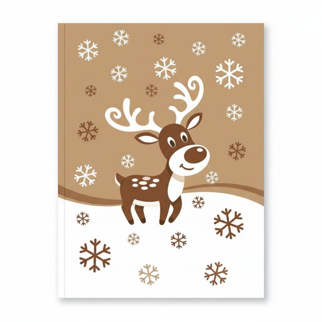 Plantilla Divertida de Reno