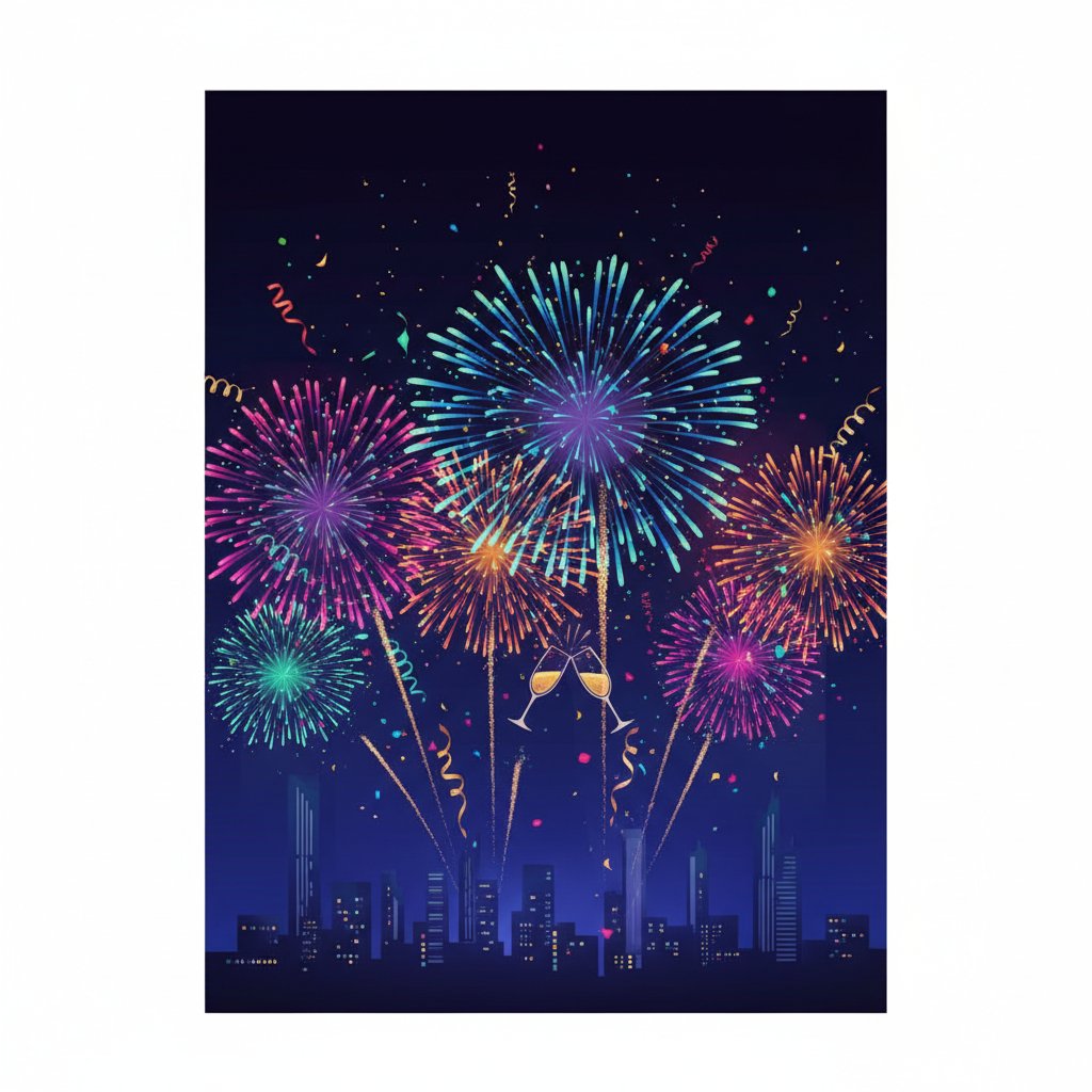 Fuegos Artificiales Festivos