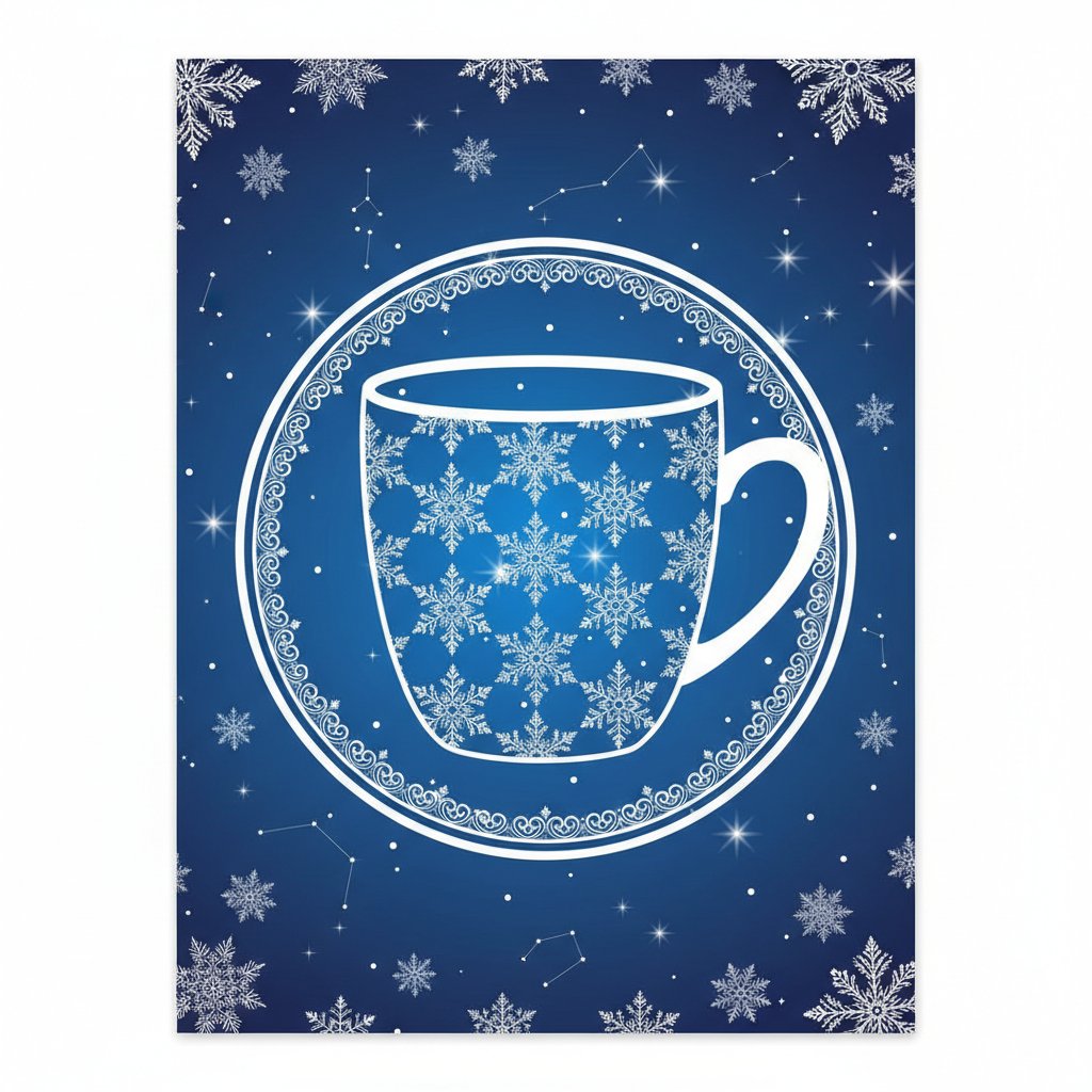 Diseño Clásico de Copos de Nieve