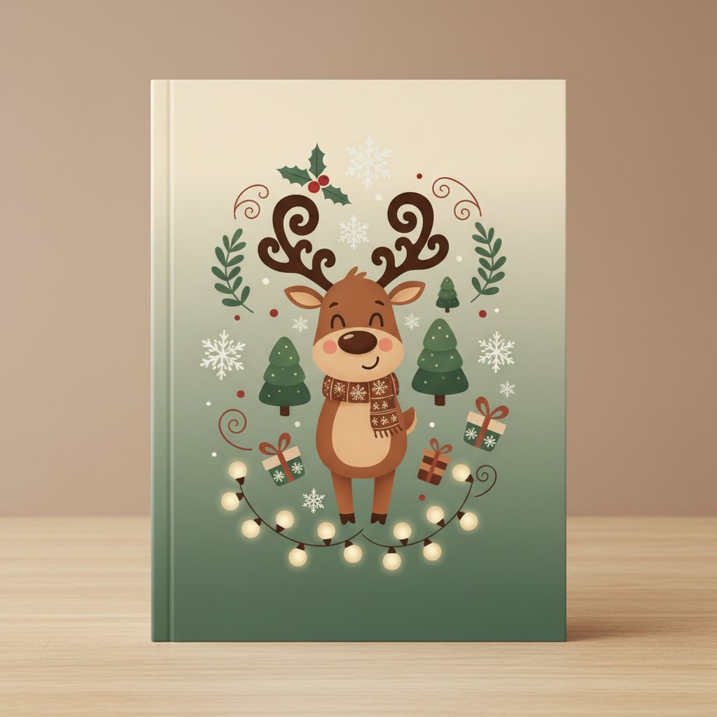 Diseño Divertido de Renos