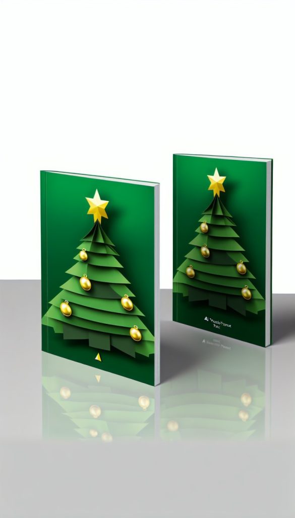 Plantilla de árbol de Navidad armable: Decora tu hogar en 3D