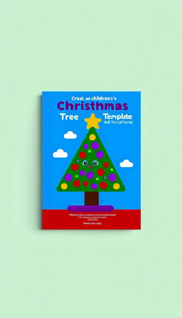 Modelo Infantil de Árbol de Navidad