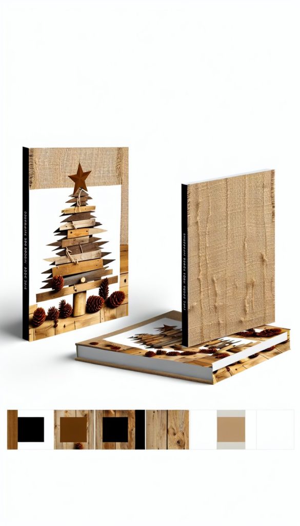 Modelo Rústico de Árbol Navideño