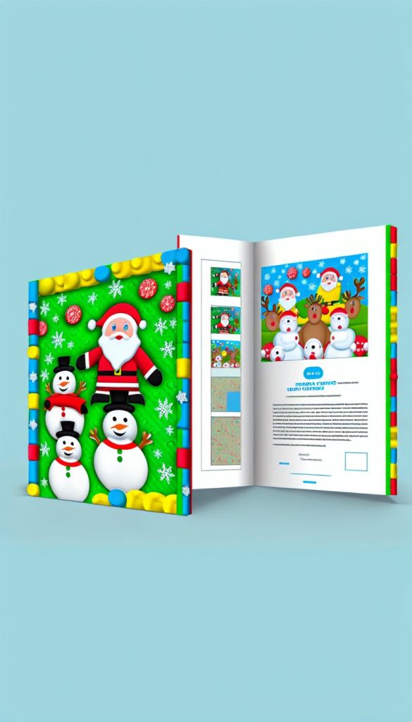 Figuras de Navidad en goma eva